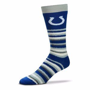 Indianapolis Colts‎ Fuzzy Unisex Crew Cut Socks - One Size Fits Most